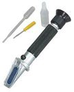 Measures the concentration of dissolved salt in fluids
