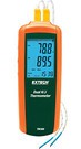 Compact meter for differential temperature measurements