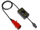 Three phase adapter with switch