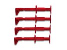 Safety flat clamp, 4 pcs