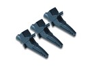 Alligator clips (black)