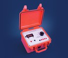 A precision instrument suitable for calibrating and testing general purpose insulation testers and megohmmeters with test voltages up to 2.5kV.

It is constructed in a high strength co-polymer plastic case and is powered by a rechargeable battery. This ensures full isolation from the mains and prevents stray leakage.