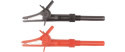  Fused Probe Screw in Flanged Crocodile Clip