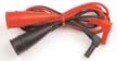 A073 4 foot Large Alligator Clip Leads for Insulation Resistance Testers