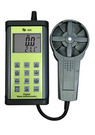 Digital vane air velocity, calculate CFM and temperature. The 556 Digital Air Velocity Meter is a state of the art, easy to use instrument designed to provide temperature and air velocity readings as well as calculating CFM.