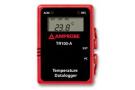 Amprobe’s Model TR100-A takes temperature reading in a compact size unit. Use the included Amprobe software for recording measurements to your personal computer. Set up these parameters for recording: sample interval timing, start/stop, date and time, hi/lo alarm threshold, unit selection, and number of memory points.